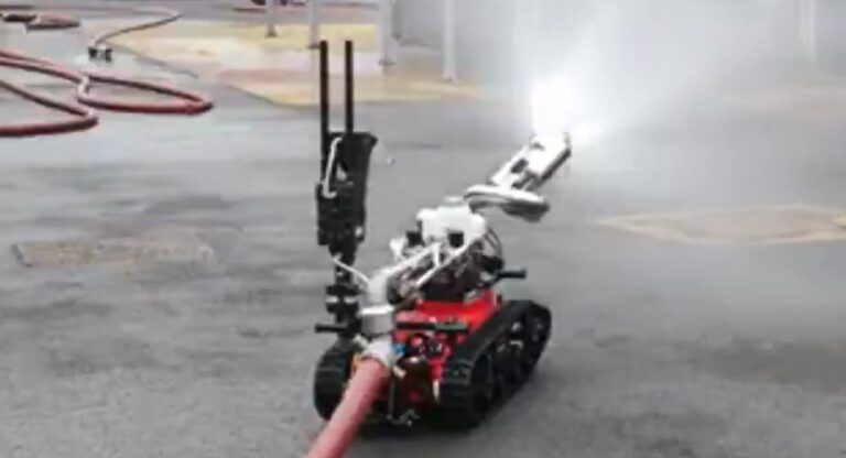 Firefighting Robot British Kent Fire and Rescue Service Introduce Firefighting Robot - KentNews.Online