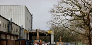 History Is Made As Demolition Begins At Fort Halstead