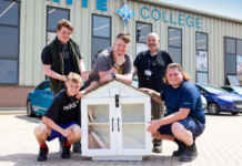Local College Builds Community Library Sittingbourne